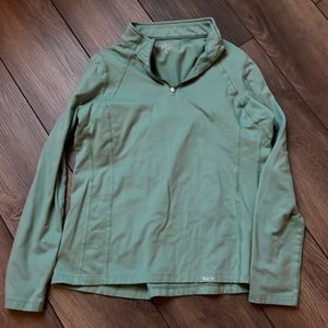 Dover Saddlery Girls Sz L (10) 1/4 zip riding layer